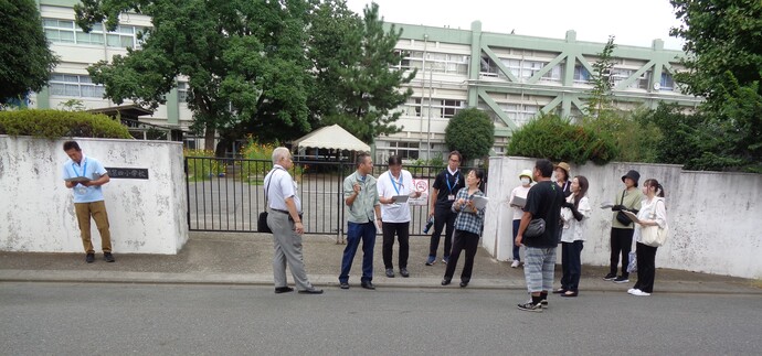 令和6年9月18日 四小合同点検時の様子