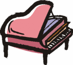 イラスト：ピアノ