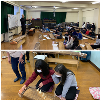 写真：音楽授業「琴」の様子2