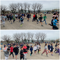 写真：3学期ミニリンピック持久走旬間の様子3