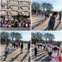 写真：2学期ミニリンピック　長縄集会2