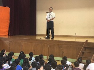 写真：2学期始業式の様子1