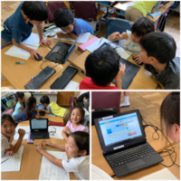 写真：2年生　初めての調べ学習3