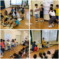 写真：蚕学習発表の様子2