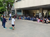 写真：5年生立科移動教室一日目の様子2