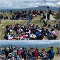 写真：5年生立科移動教室二日目の様子2