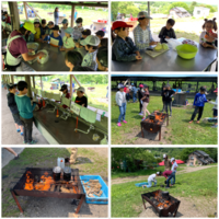 写真：5年生立科移動教室三日目の様子1