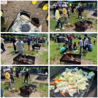 写真：5年生立科移動教室三日目の様子2