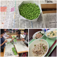 写真：2年生　食育授業3