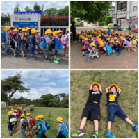 写真：1年生遠足　稲荷山公園1