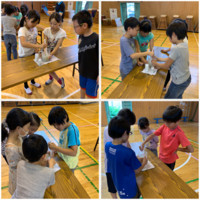 写真：4年生　水道キャラバン2