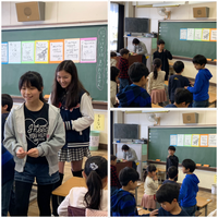 写真：1年生のお世話係1