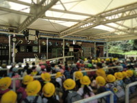 写真：乳しぼり