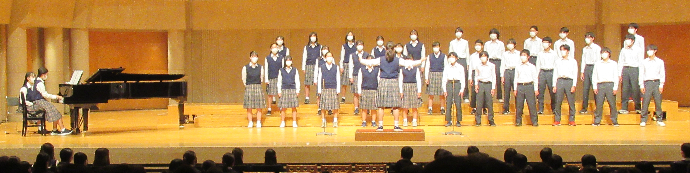 写真　合唱コンクール