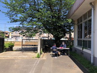 写真：課題回収・配布及び教育相談の様子11