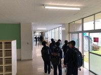 写真：1年生　登校日の様子4