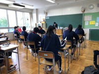 写真：3年生登校日の様子3