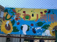 写真：ひまわり農園看板
