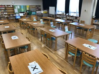 写真：図書館のコロナ対策2