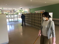 写真：消毒作業の様子3