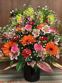 写真：花瓶にいけられた花