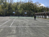 写真：テニスをしている様子5