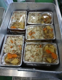 写真：完成したお弁当