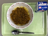 写真：6月22日の給食