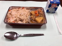 写真：6月19日の給食