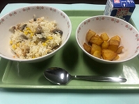 写真：6月24日の給食