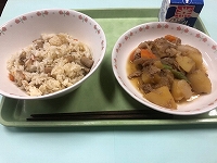 写真：6月26日の給食