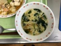 写真：五目卵スープ