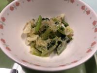 写真：青菜ごま炒め