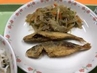 写真：豆あじのから揚げ