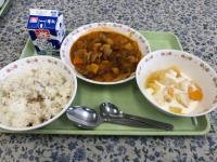 写真：7月31日の給食