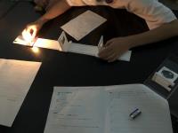 写真：観察の様子