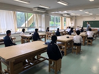 写真：6月2日1年生授業風景1