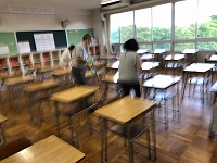 写真：6月2日消毒作業4