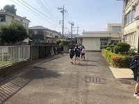 写真：下校風景3