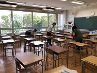 写真：6月10日消毒作業2