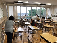 写真：6月11日消毒作業の様子2