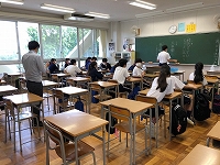 写真：生徒会活動の様子1