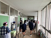 写真：6月25日配膳の様子2