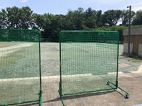 写真：防球ネット
