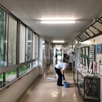 写真：6月29日消毒作業3