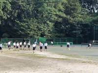 写真：部活動中