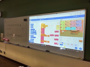 プログラミング授業の様子