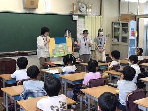 ブックトークの様子