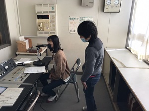 スポーツフェスティバル代表委員会挨拶の様子