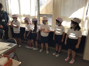 スポーツフェスティバル1年生挨拶の様子